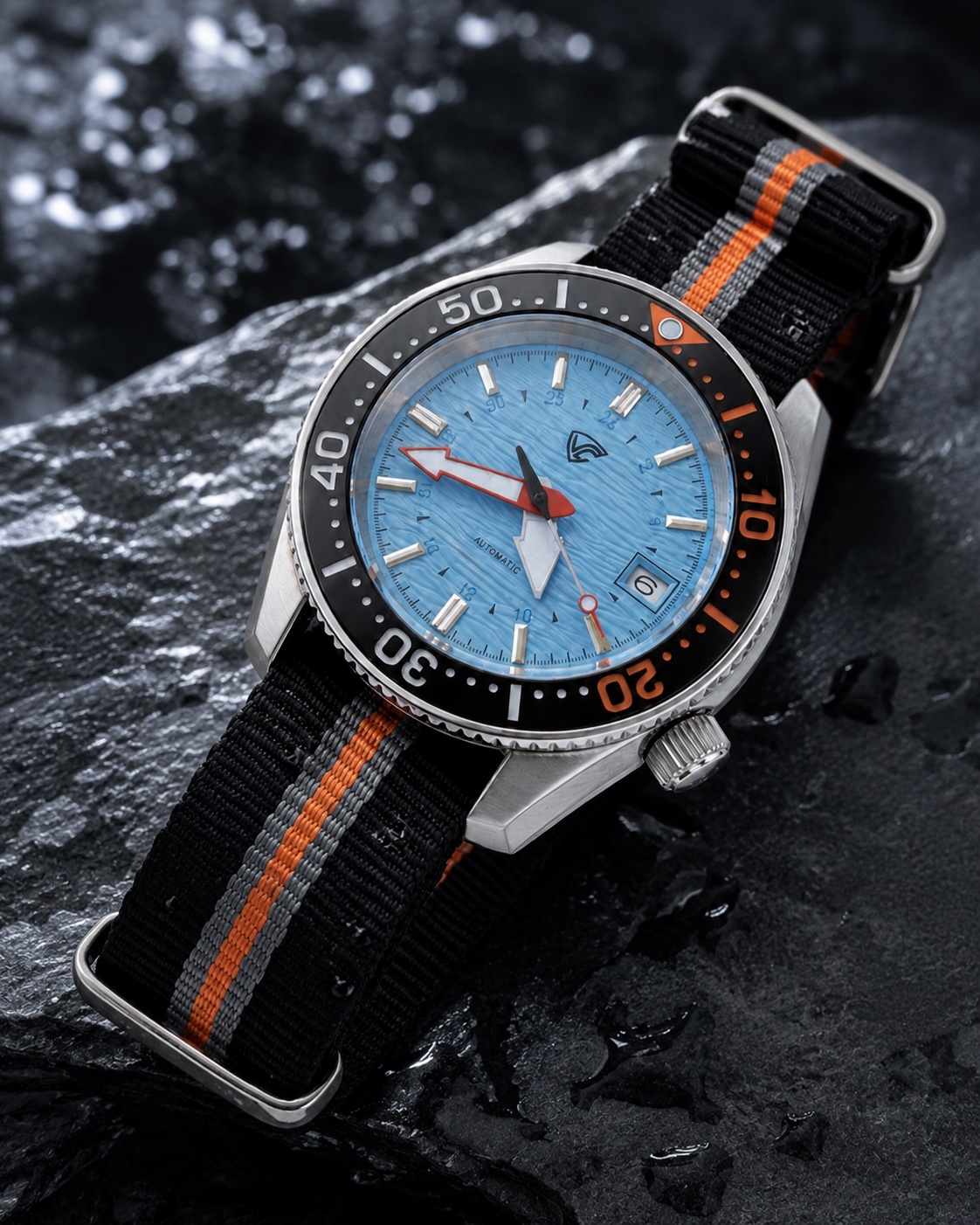 VC Watches SPE1 Blue textured dial