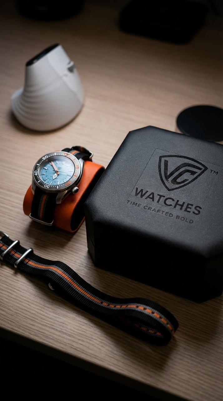 VC Watches SPE1 watch with presentation box